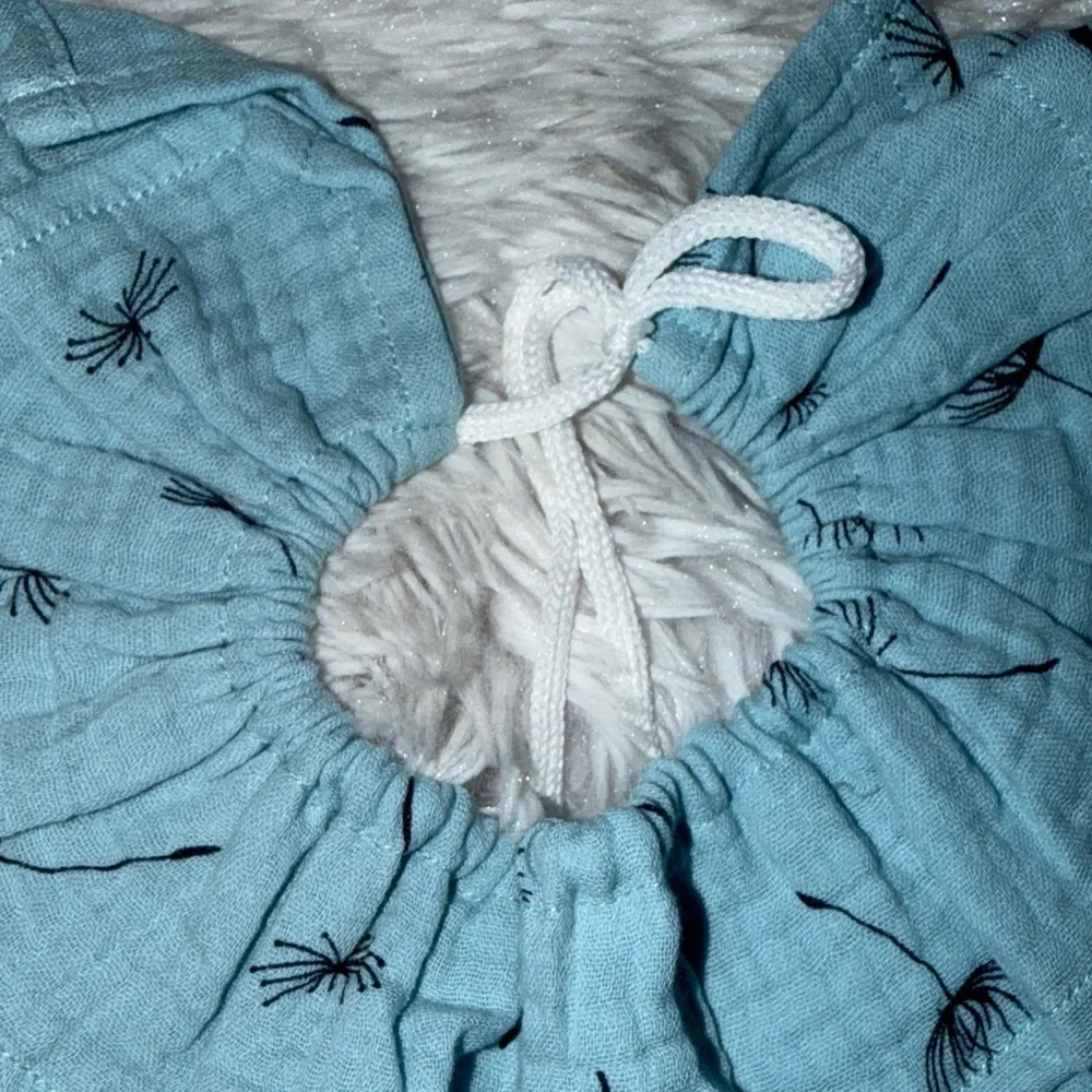 Baby Star and Bear Cat‎ Print Muslin Bibs Set - Blue, Pink, Gray NWOT